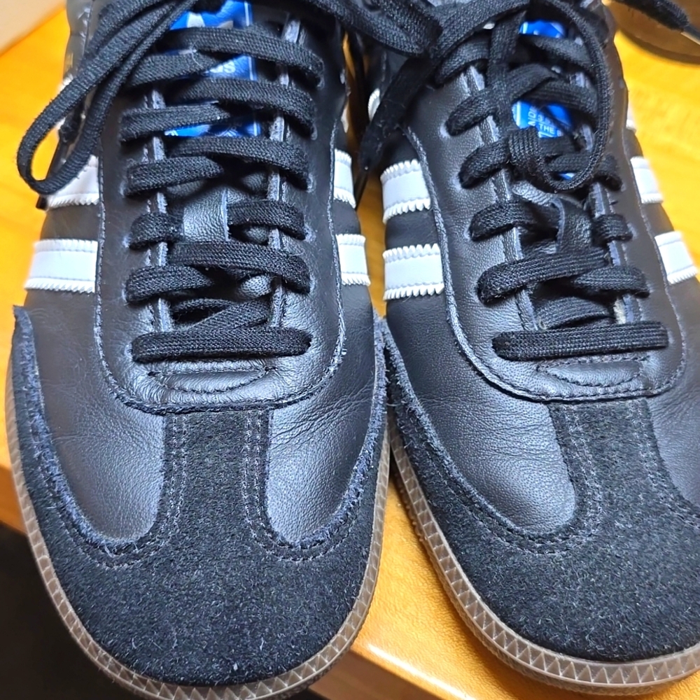 Adidas Black Samba Shoes Unisex